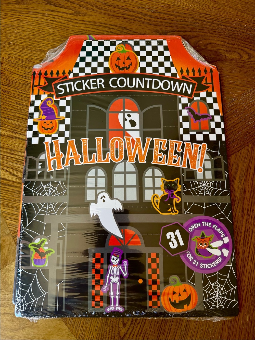 🎃 Halloween Sticker Countdown Activity Set Sealed Spooky Fun for the Family